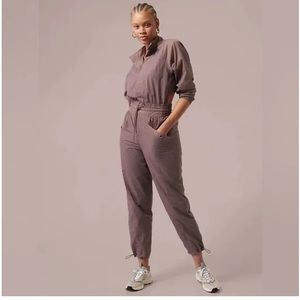 Keys Utility Jumpsuit co-created with Alicia Keys by Athleta size 6. Never worn!